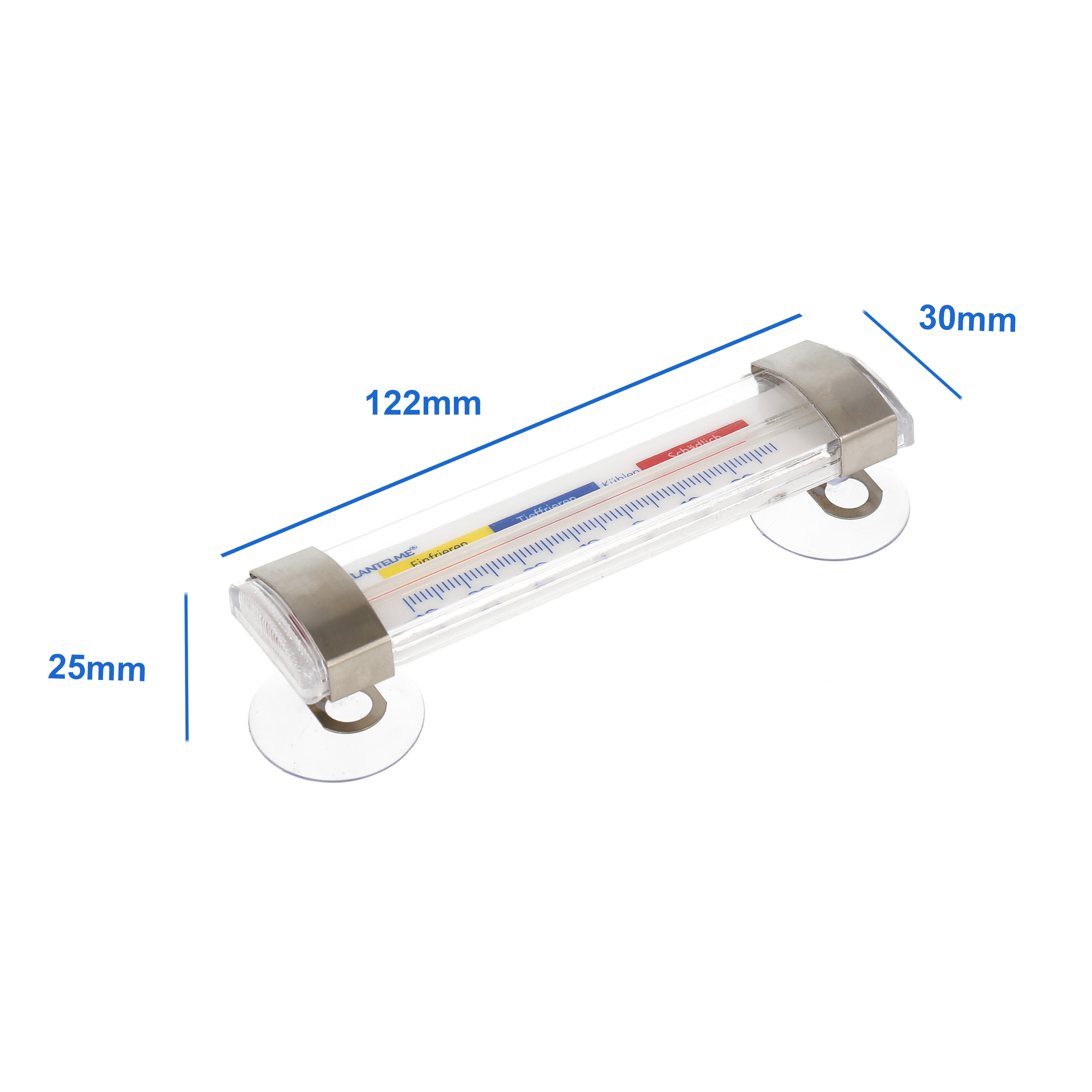 Stück LANTELME Kühlschrankthermometer 2 Set Küchenhelfer-Set