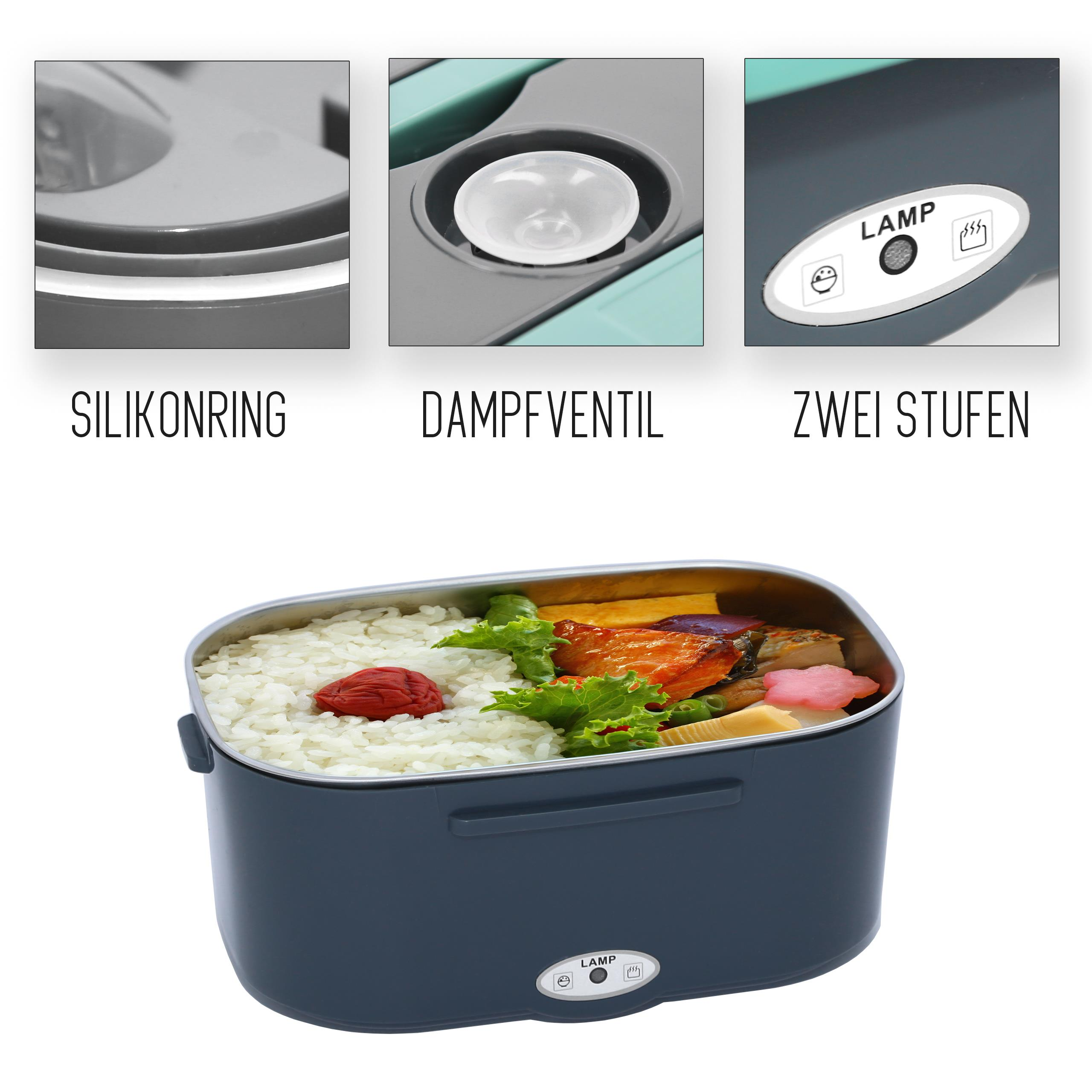 LANTELME 1 Stück Speißewärmer Elektrische Lunchbox