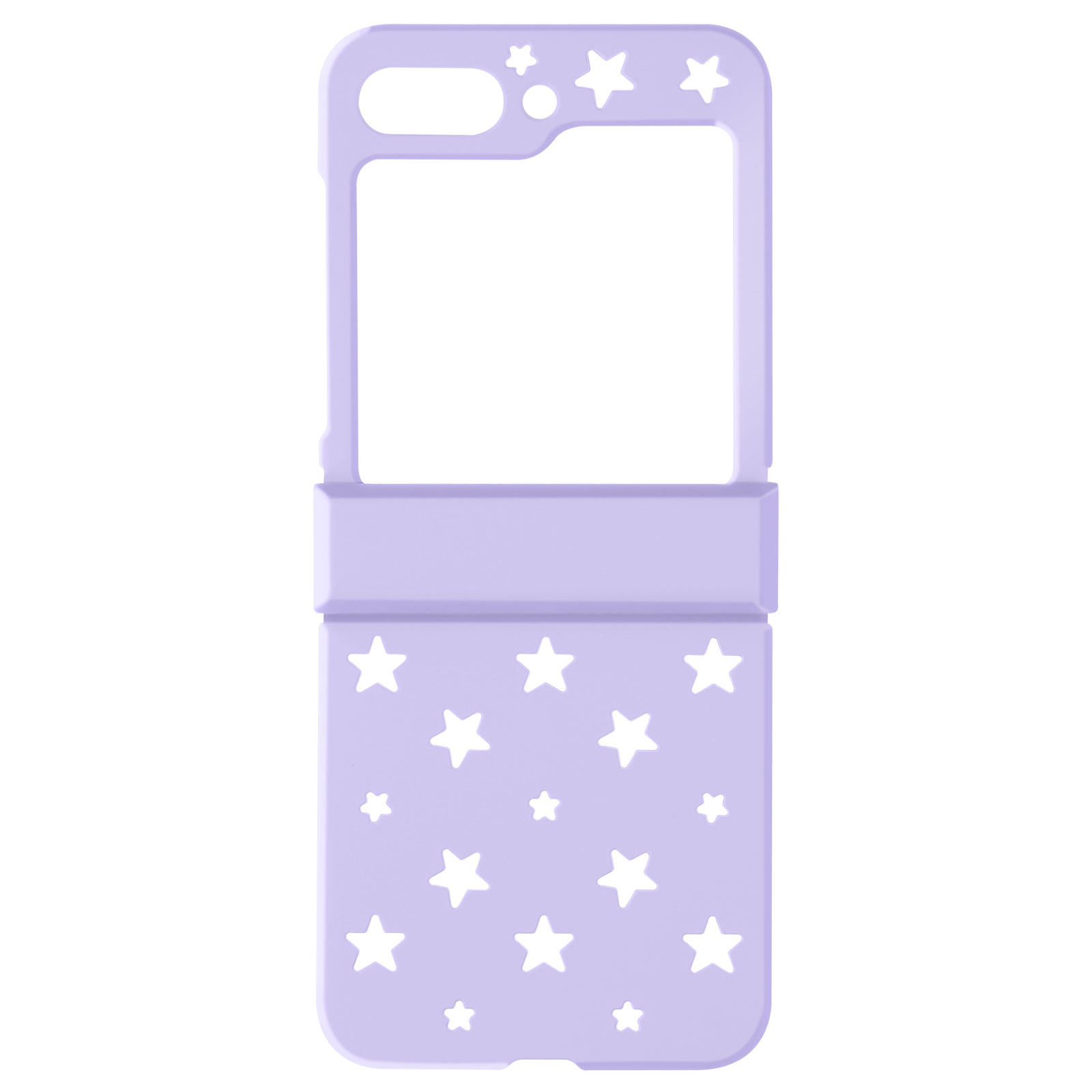 AVIZAR Star Case Handyhülle Flip Backcover, 5, Series, Galaxy Samsung, Violett Z