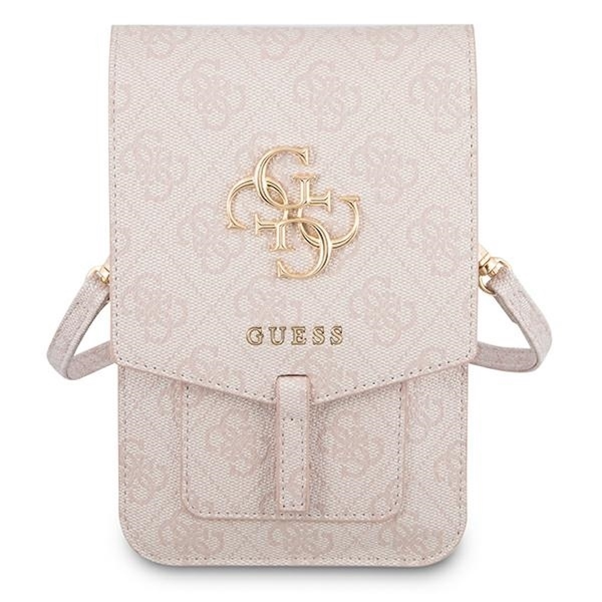 GUESS Torebka Big Logo Rosa Universelle Full Triangle Universell, Tasche, Cover, Umhängetasche