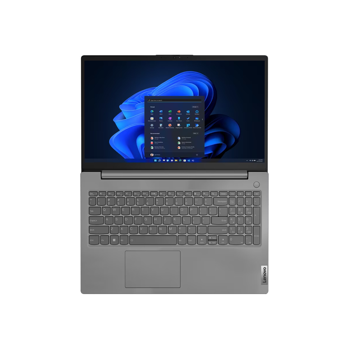 LENOVO V15 G3 IAP i3 Prozessor, Intel 24 Zoll Intel® SSD, Display, GB Notebook 14 Iron mit mit TB RAM, Core i3-1215U, Grey Core™ 2 15,6