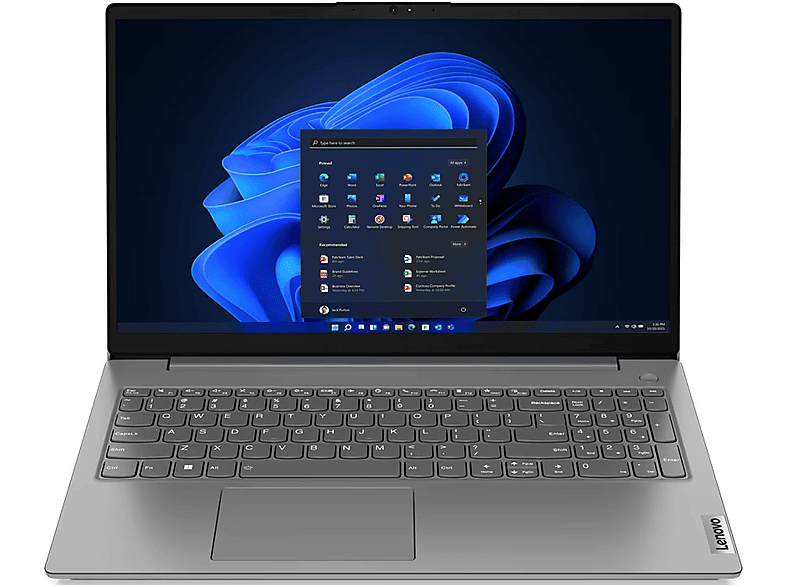 LENOVO V15 G3 IAP 07 mit Intel Core i3-1215U, Notebook mit 15,6 Zoll Display, Intel® Core™ i3 Prozessor, 16 GB RAM, 512 GB SSD, Iron Grey