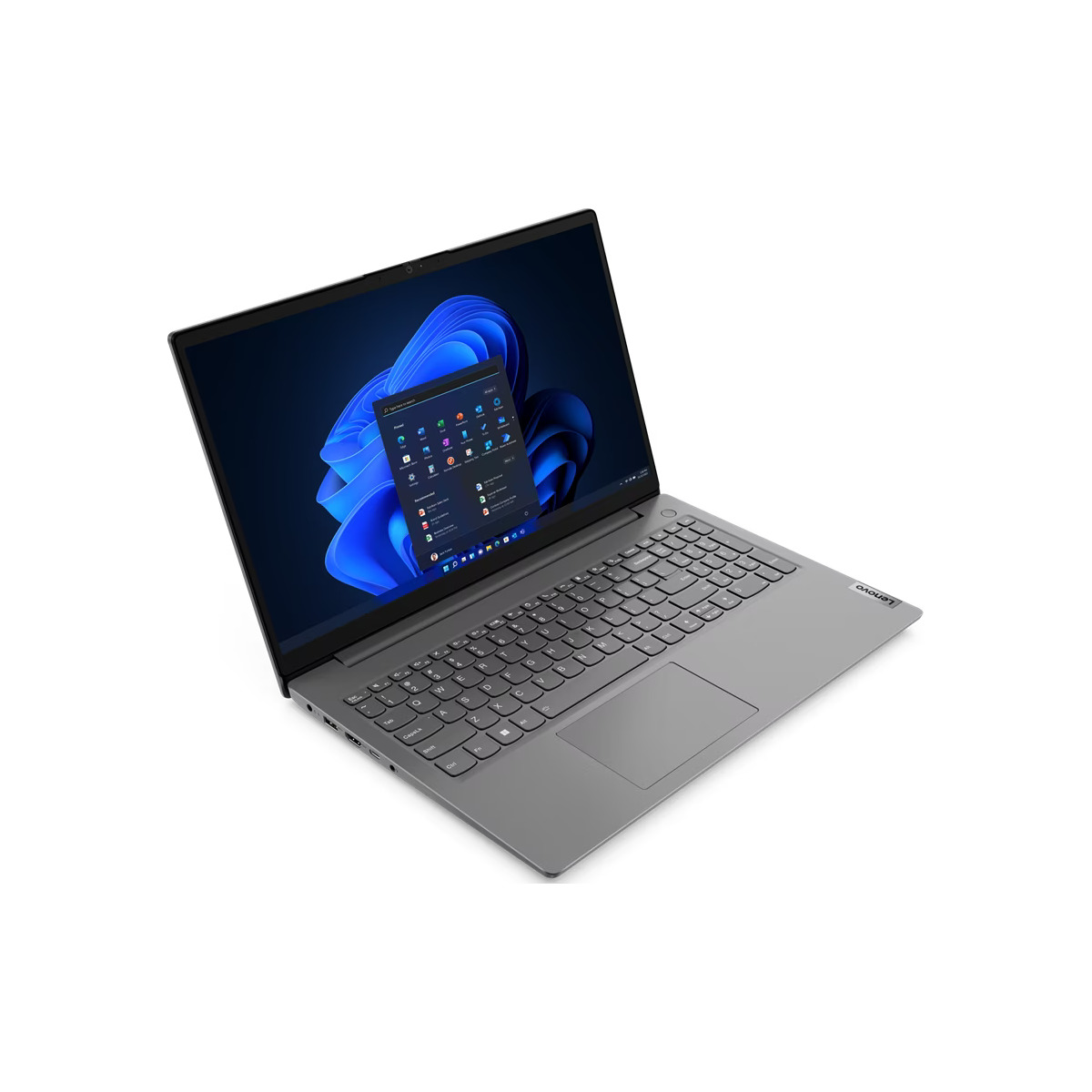 LENOVO V15 Core™ 16 07 mit Display, Intel® IAP GB Notebook GB SSD, 512 15,6 Prozessor, Iron mit Core Grey i3-1215U, G3 Zoll RAM, i3 Intel