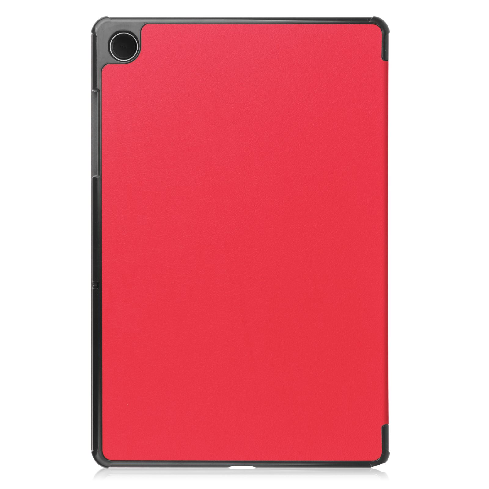 Rot Tab LOBWERK Bookcover Samsung Hülle 11 A9+ SM-X210/X216/X218 2023 Schutzhülle Kunstleder, Plus Zoll für