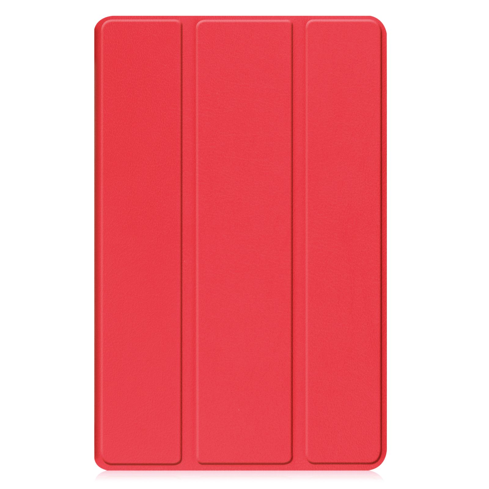 Schutzhülle Bookcover Zoll Kunstleder, 11 SM-X210/X216/X218 für Plus A9+ LOBWERK Rot Hülle Samsung 2023 Tab