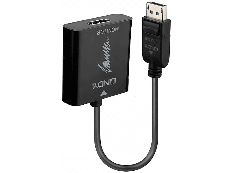 LINDY 41068 DisplayPort-zu-HDMI-Adapter, mehrfarbig | MediaMarkt