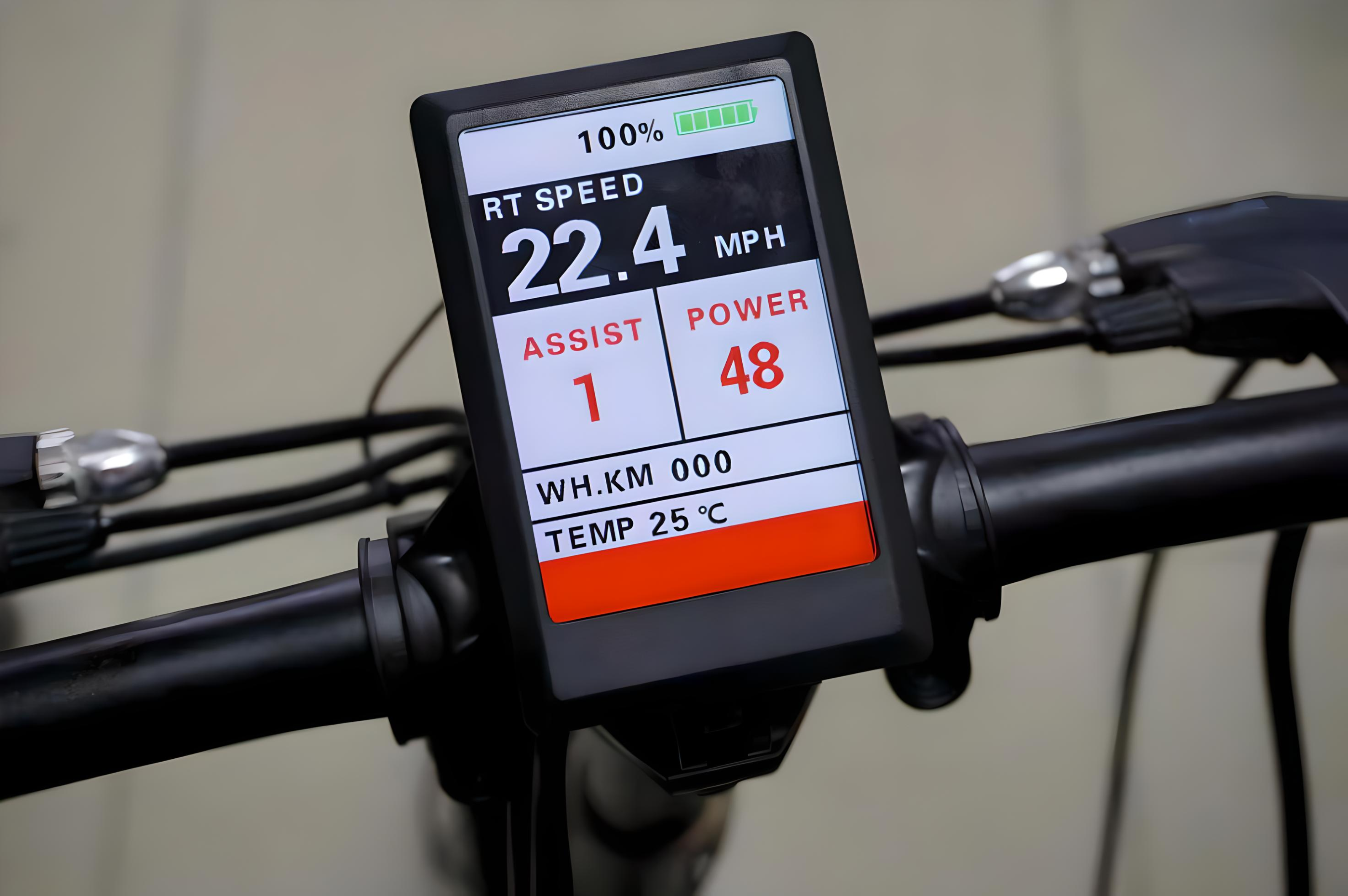 TZIPower E-Bike Zoll, Umbausatz (Laufradgröße: 350-1000 Farbdisplay - Watt 48V, 28 36V Erwachsene-Rad, mit schwarz/silber)
