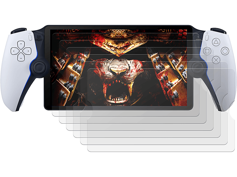 Sony Panzernanoglas 6x Playstation 3D KLAR Displayschutzfolie(für 9H PROTECTORKING Portal)
