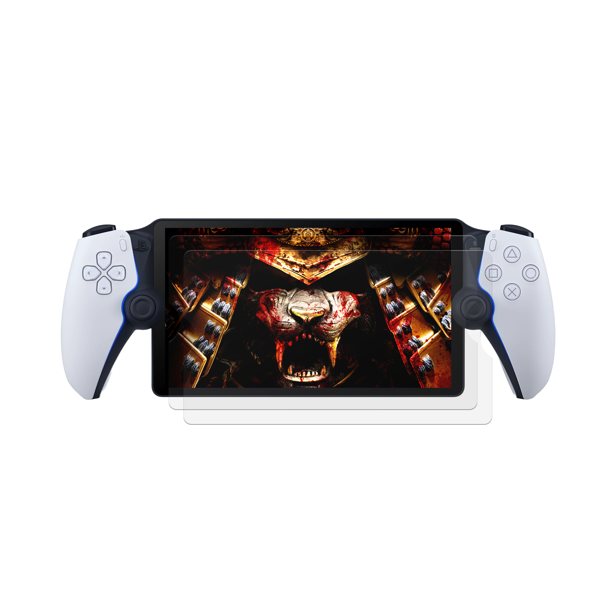 PROTECTORKING 2x echtes TEMPERED Portal) 9H Displayschutzfolie(für Panzerhartglas 3D Sony Playstation KLAR