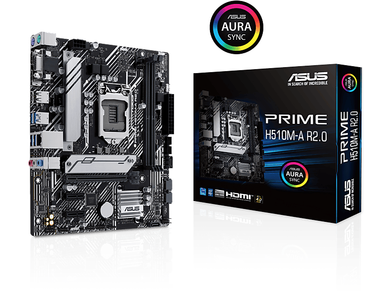 ASUS PRIME H510M-A R2.0 Mainboard Schwarz | MediaMarkt