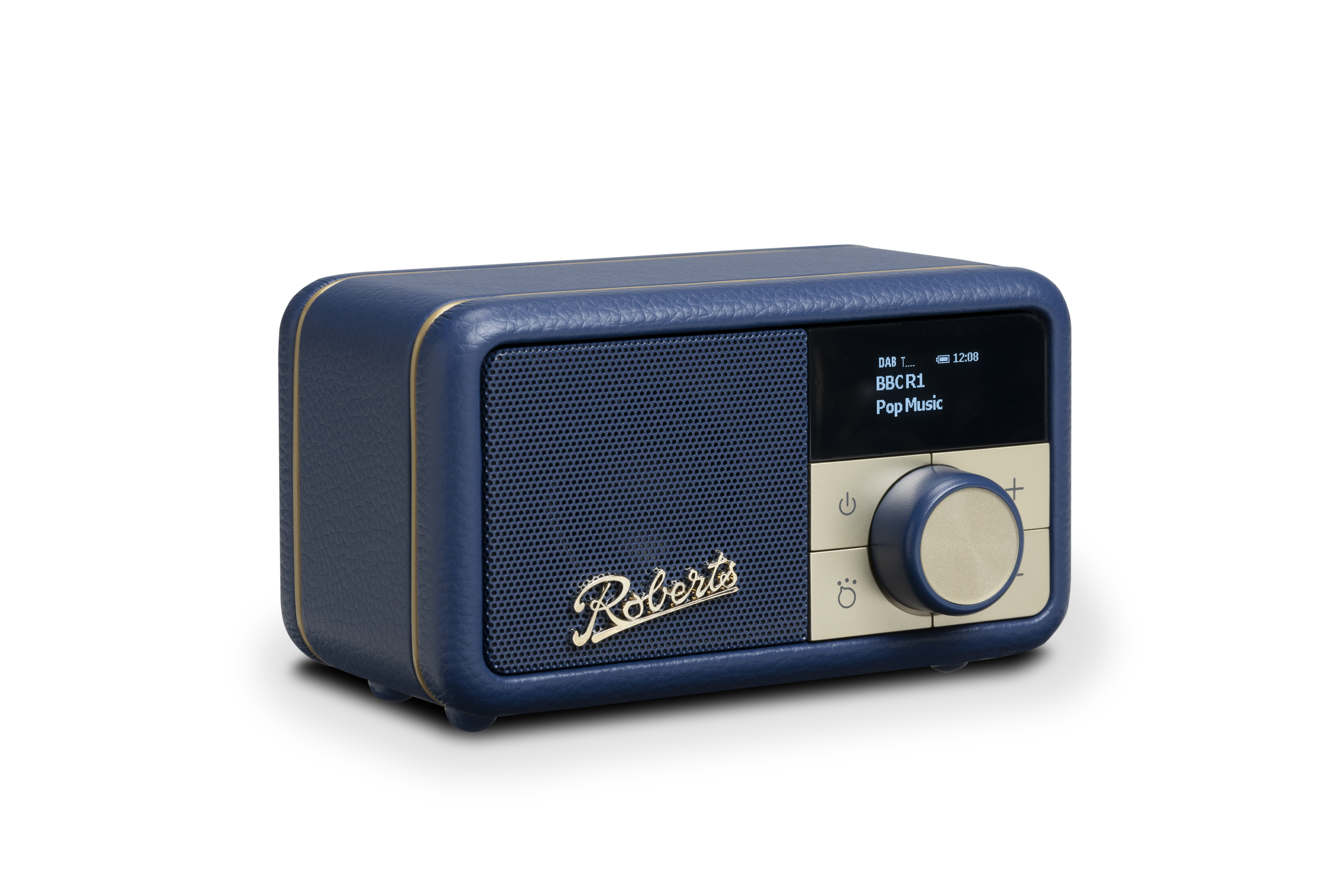 ROBERTS RADIO Revival Petite | midnight mit und DAB+ Digitalradio, tragbares Akku blue FM Blau / DAB+, integriertem | Radio Bluetooth