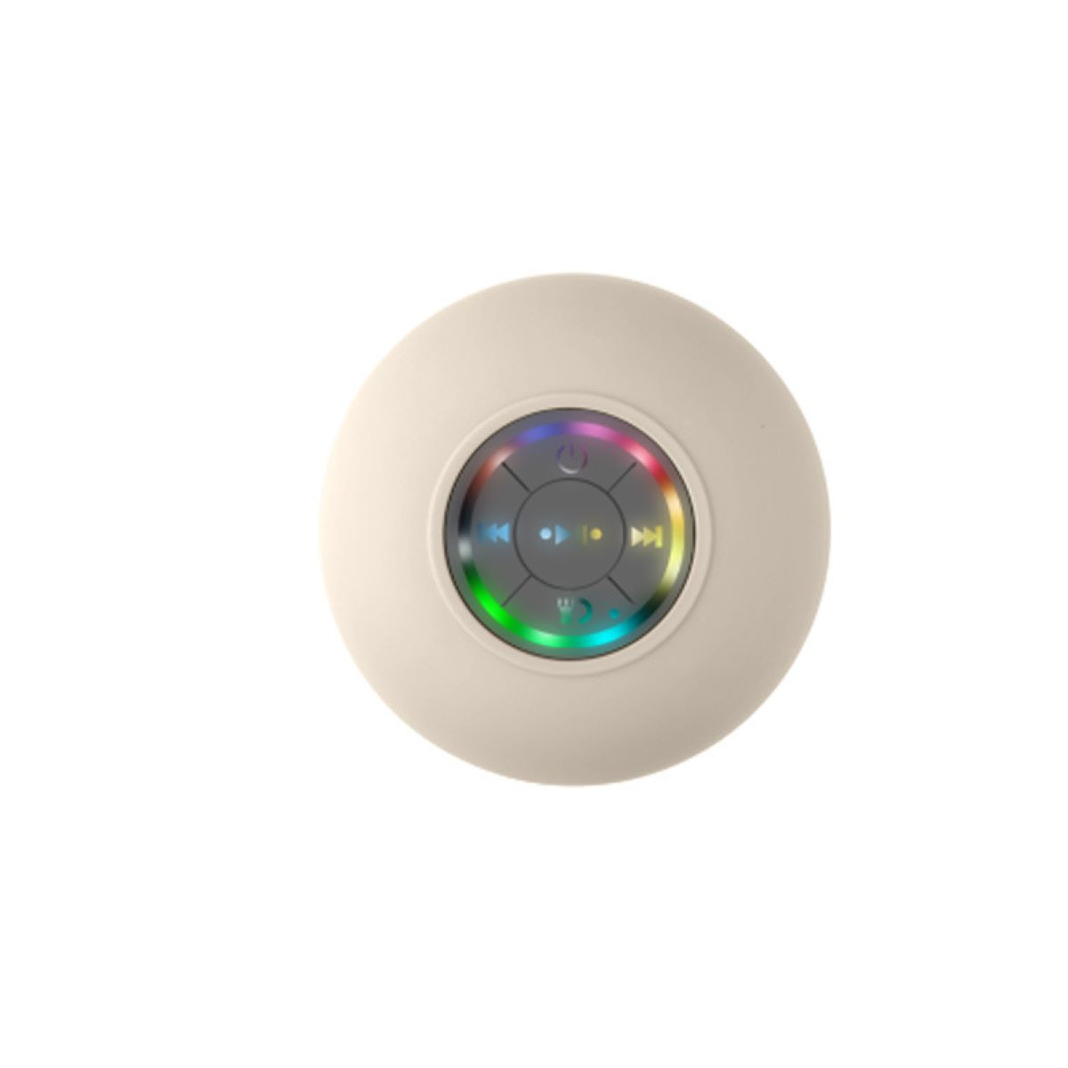 Farben, Lautsprecher, kühle Tragbarer Blinklichter, Bluetooth Weiß, Bluetooth-Stereo-Saugnapf Wasserdicht Licht, Vier Wasserfest ENBAOXIN mit Sieben