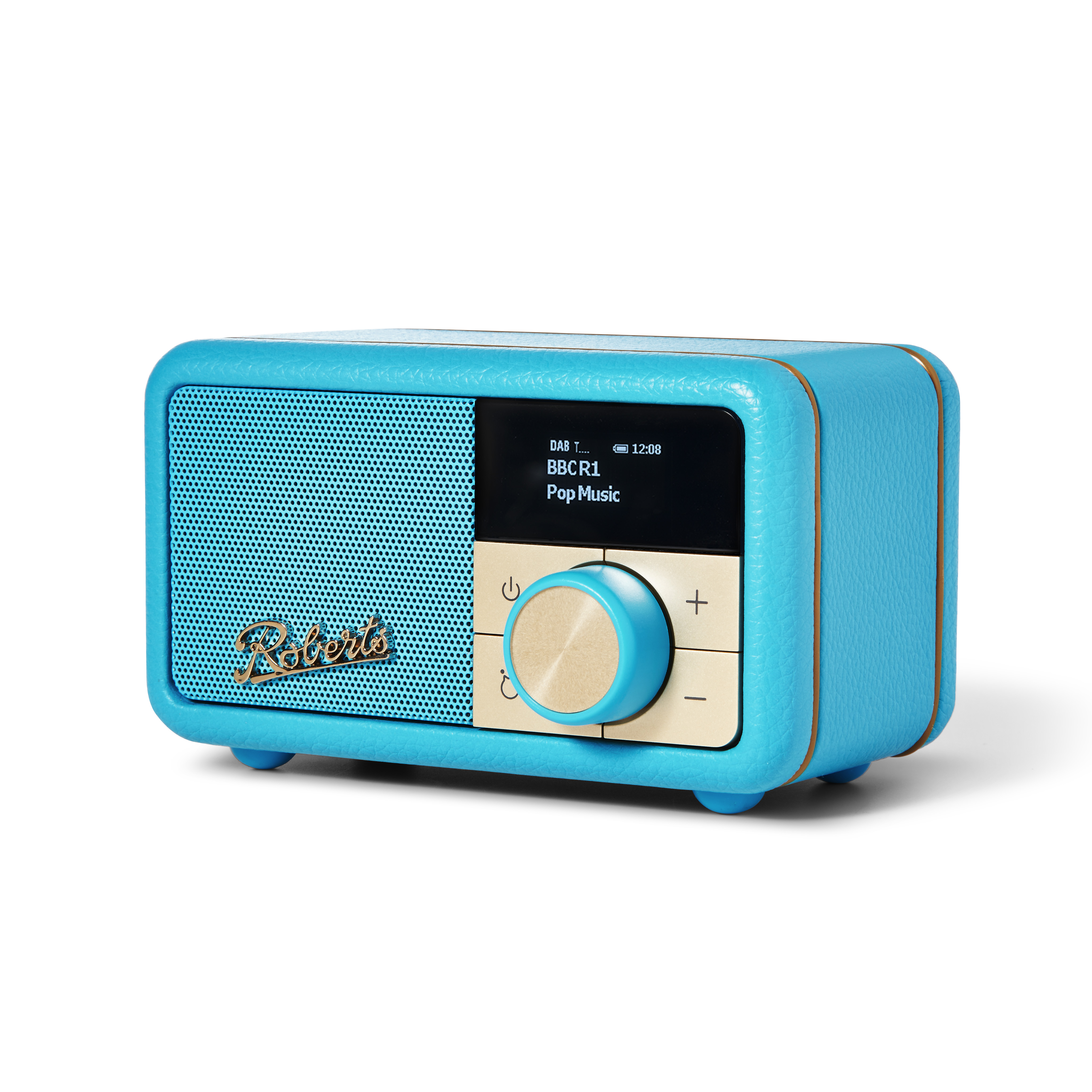 ROBERTS RADIO Revival Petite | | DAB+, Akku Bluetooth electric integriertem Blau Digitalradio, blue und mit tragbares Radio FM DAB+ 