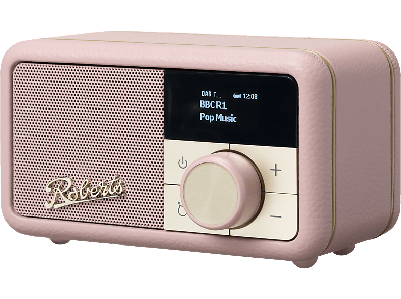 ROBERTS RADIO Revival Petite dusky pink tragbares FM / DAB+ Radio