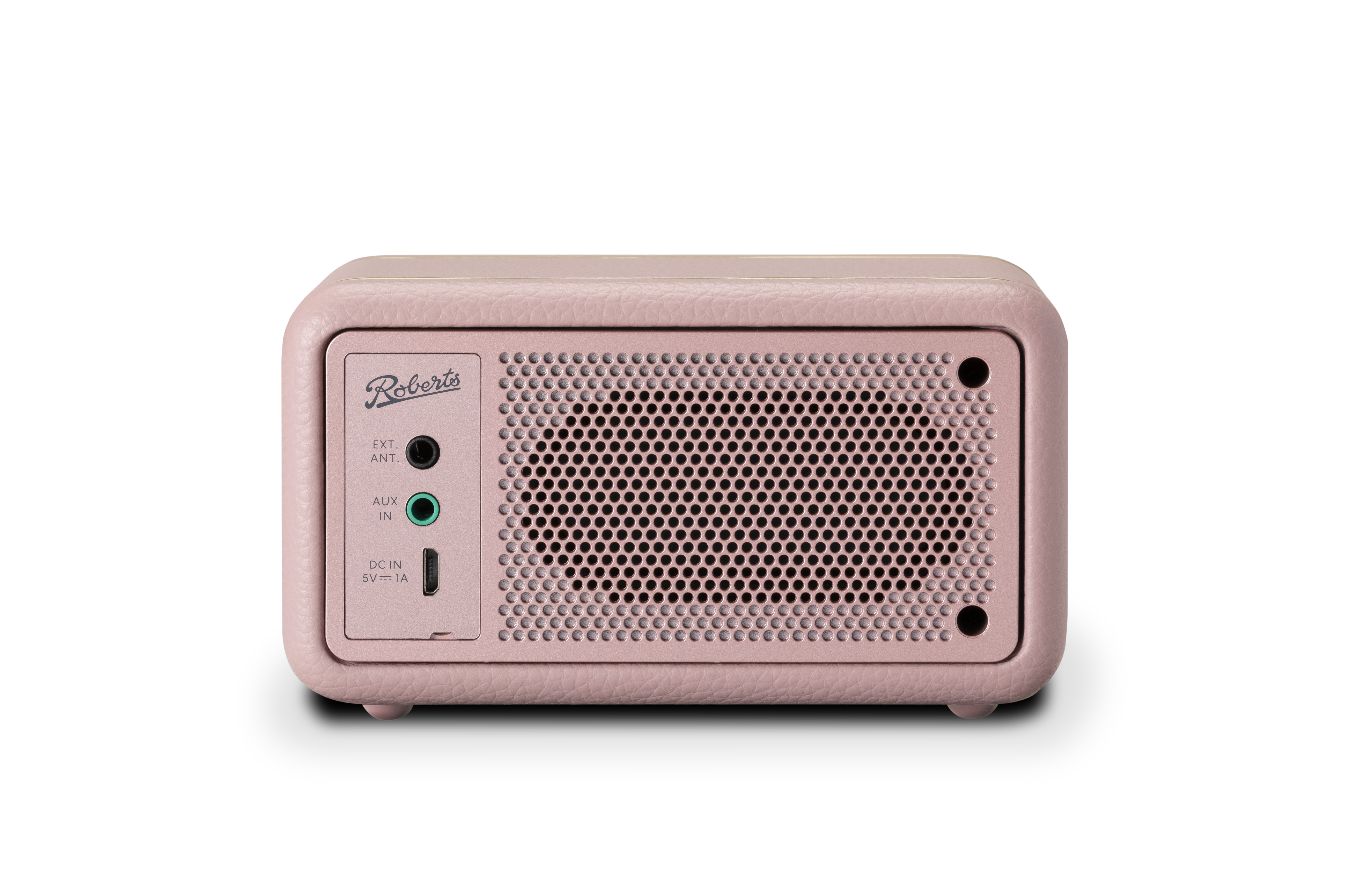 ROBERTS RADIO Revival pink Petite integriertem | mit Rosé DAB+ dusky Akku | Bluetooth Digitalradio, tragbares Radio / DAB+, und FM