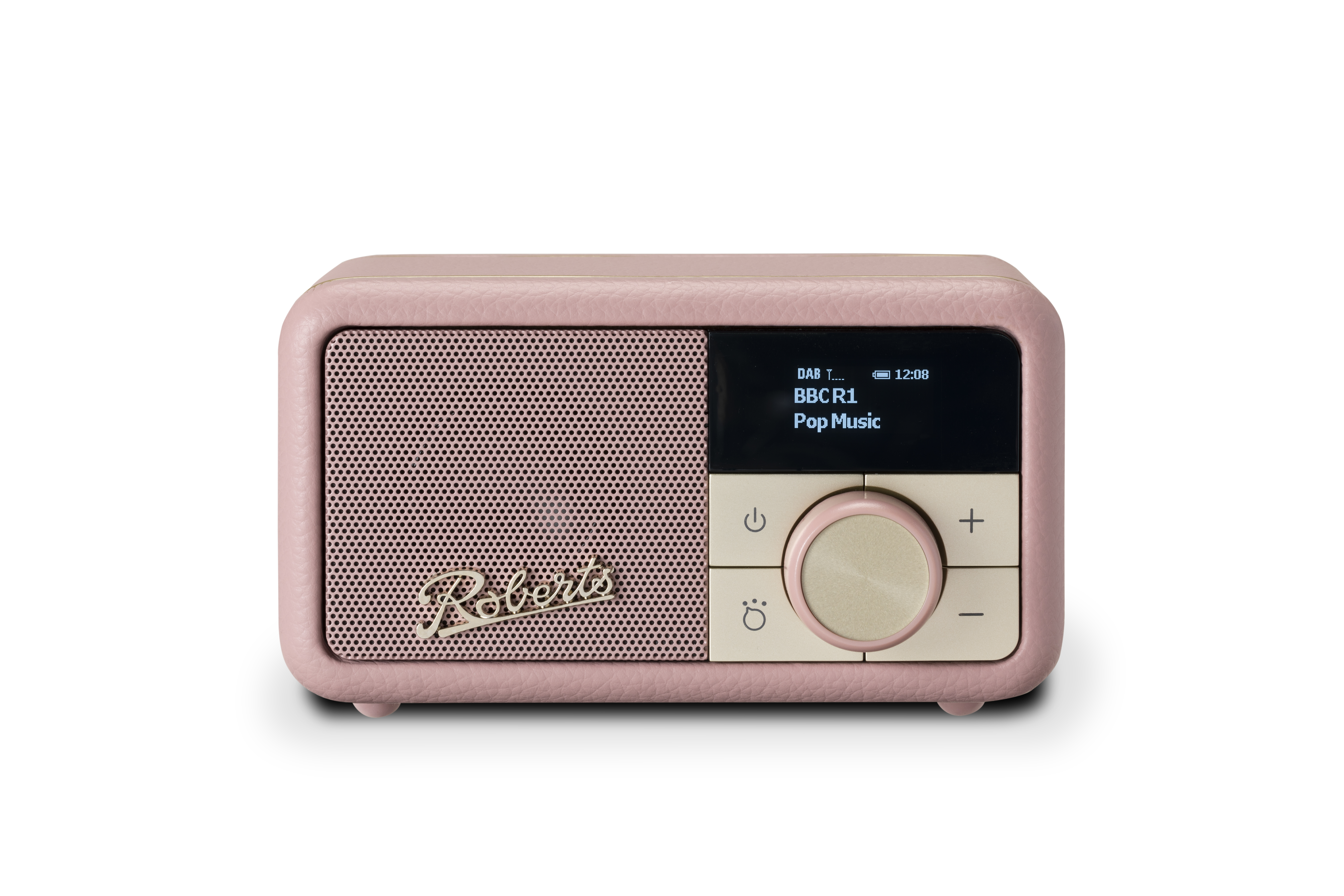 ROBERTS RADIO integriertem | Digitalradio, pink Revival tragbares mit FM / dusky Bluetooth Rosé Petite und DAB+ DAB+, Radio | Akku