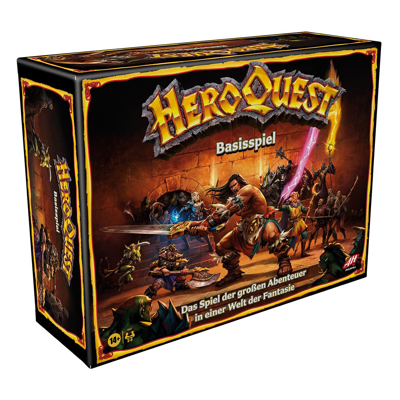 Brettspiel DE Basisspiel - / Game HeroQuest System HASBRO