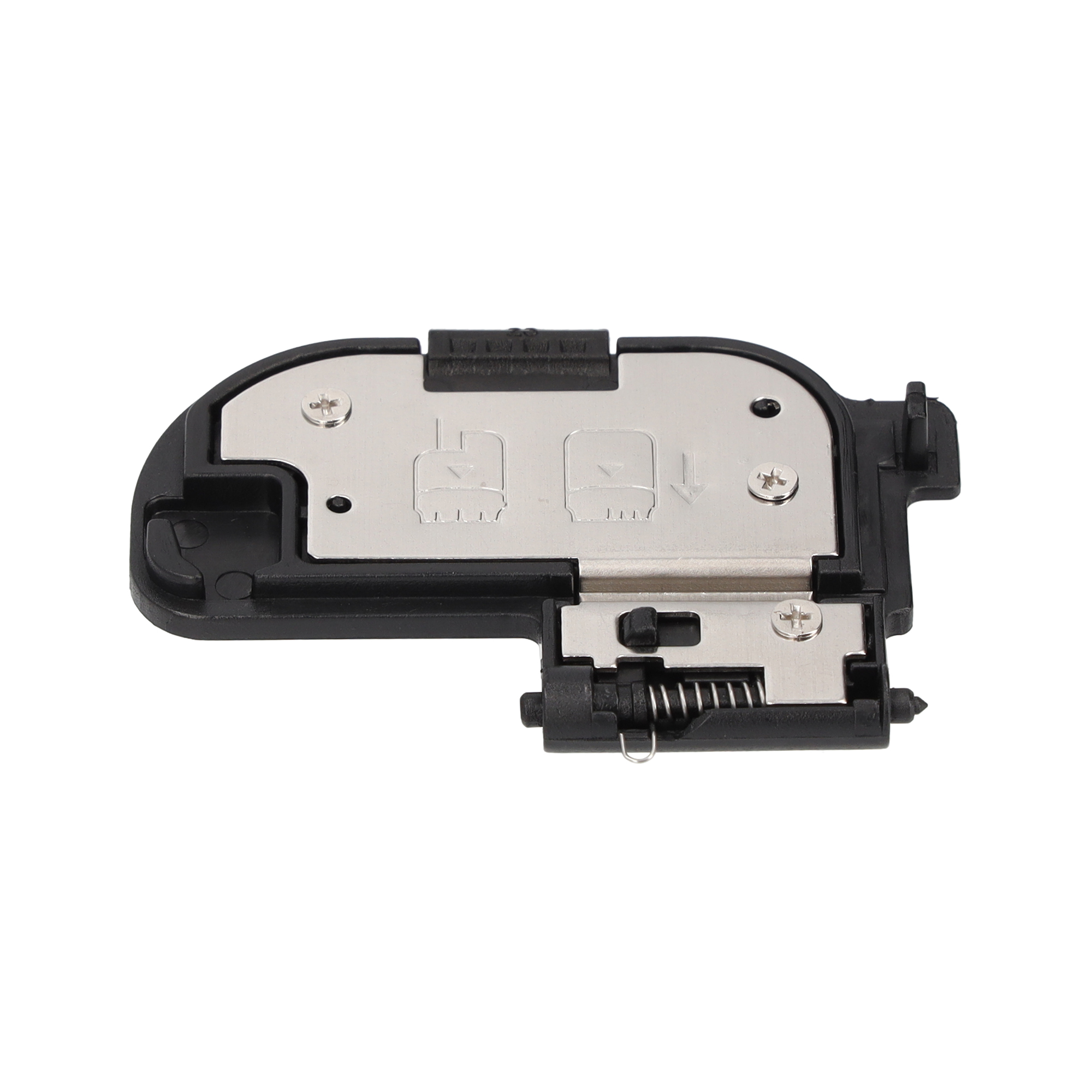 AYEX Batteriefachdeckel für Canon Mark EOS IV, 5D Batteriegriff-Set, Black