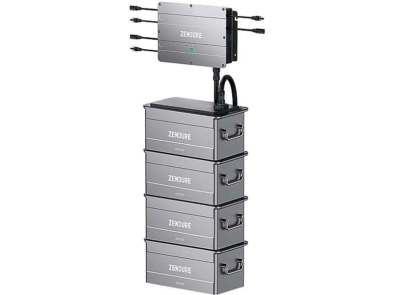 LiFePO4 ZENDURE SolarFlow Batterie, 3,84kWh Set Wh 3840