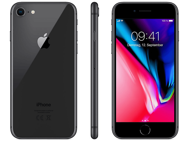 【B】iPhone 8/64GB/356097091735148 APPLE IPHONE 8 64GB SPACE GRAU 64 GB Space Grey | MediaMarkt