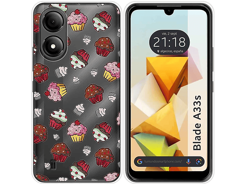 Funda Silicona Líquida Ultra Suave Para Zte Blade A33s Color Morada con Ofertas en