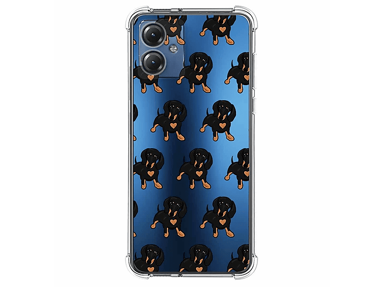 Funda Silicona Antigolpes Para Motorola Moto G84 5g Diseño Perros