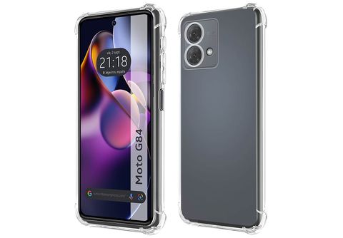 Funda Motorola Moto G84 (5G) Carcasa Silicona Gel TPU Transparente