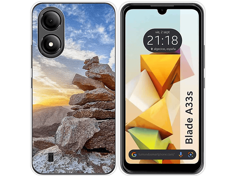 ZXLZKQ Cover per ZTE Blade A33s (6.30 ), Ultra Sottile