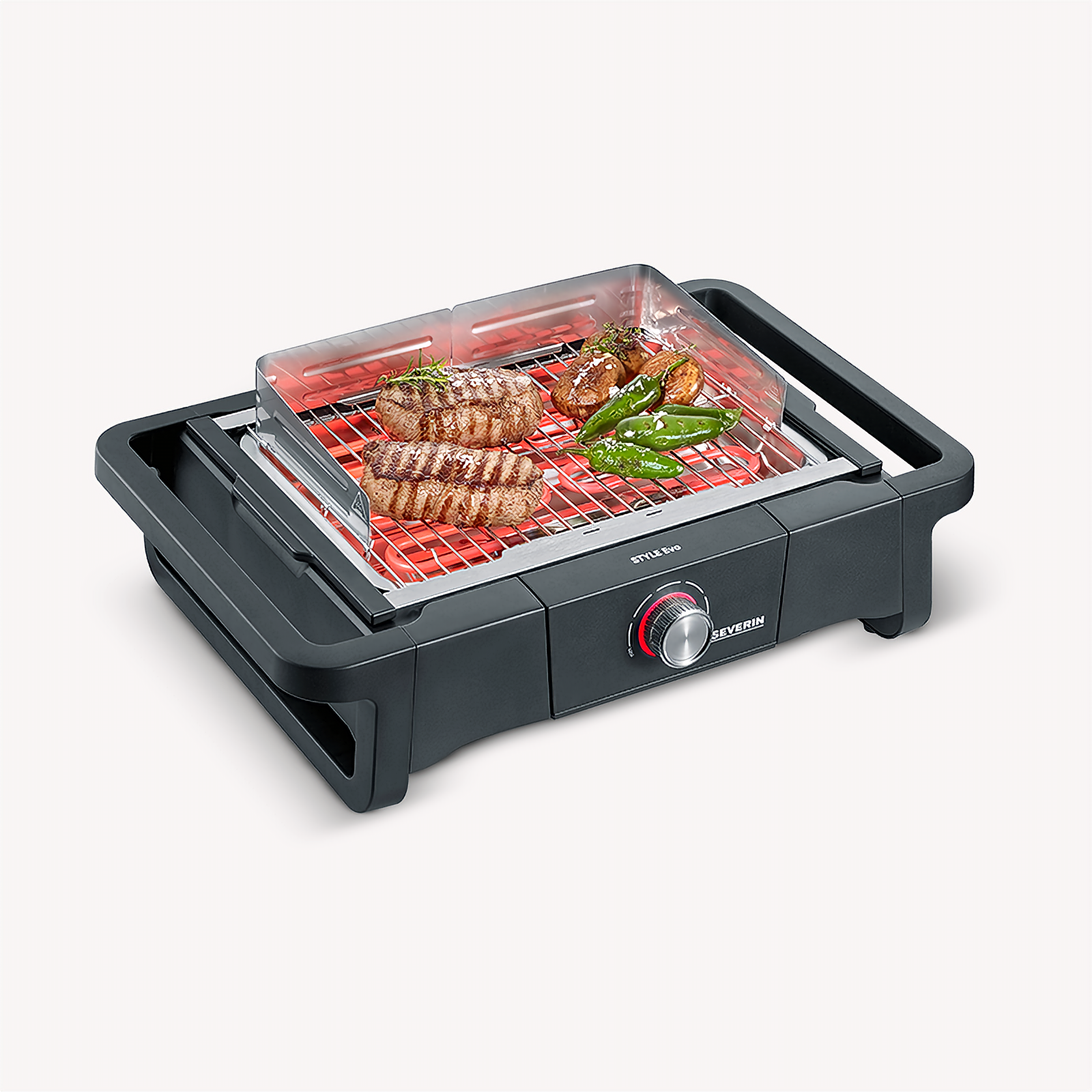 SEVERIN PG 8123 Elektrogrill, (2500 schwarz Watt)