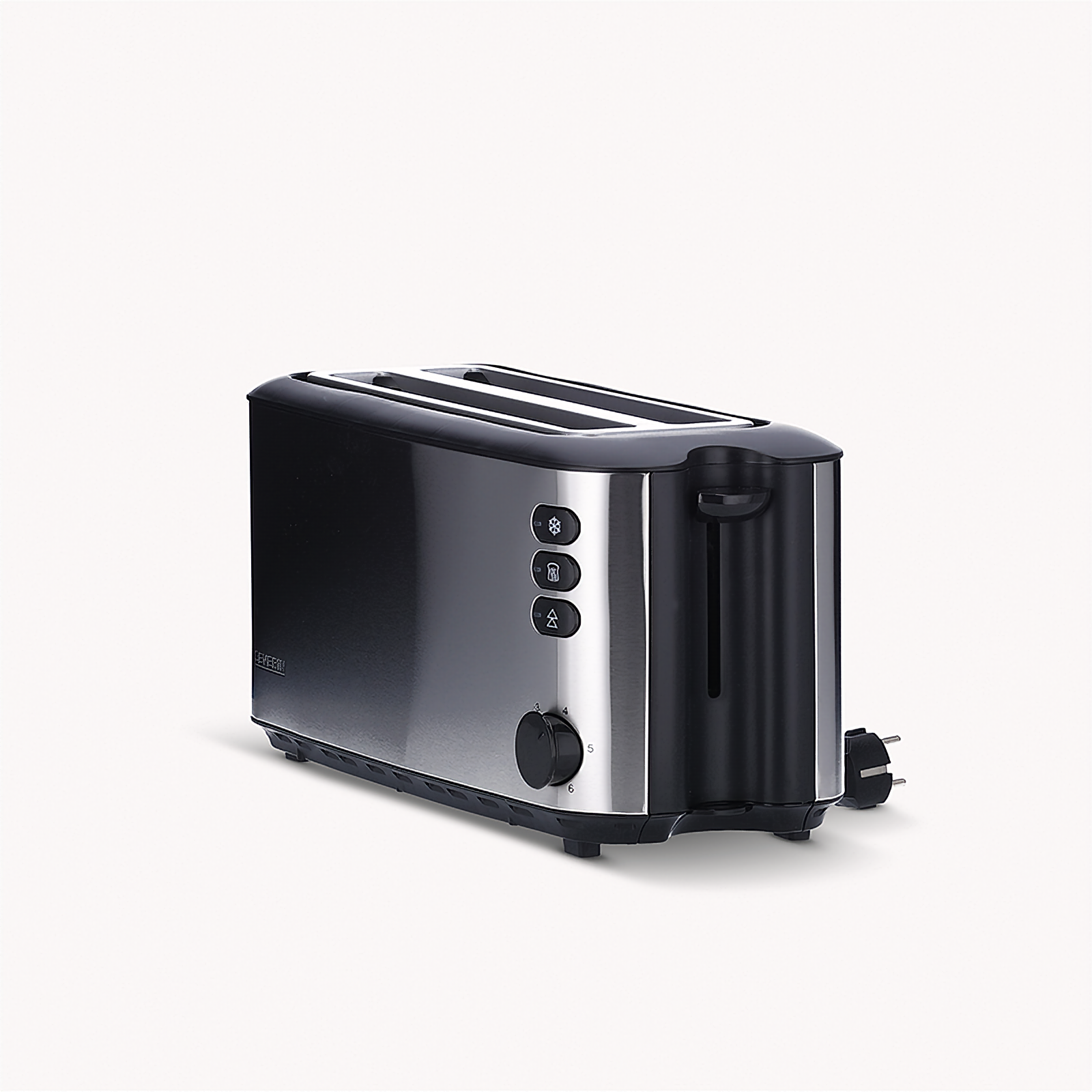 Edelstahl Toaster SEVERIN Schlitze: AT 2,0) (1400 2509 Watt,