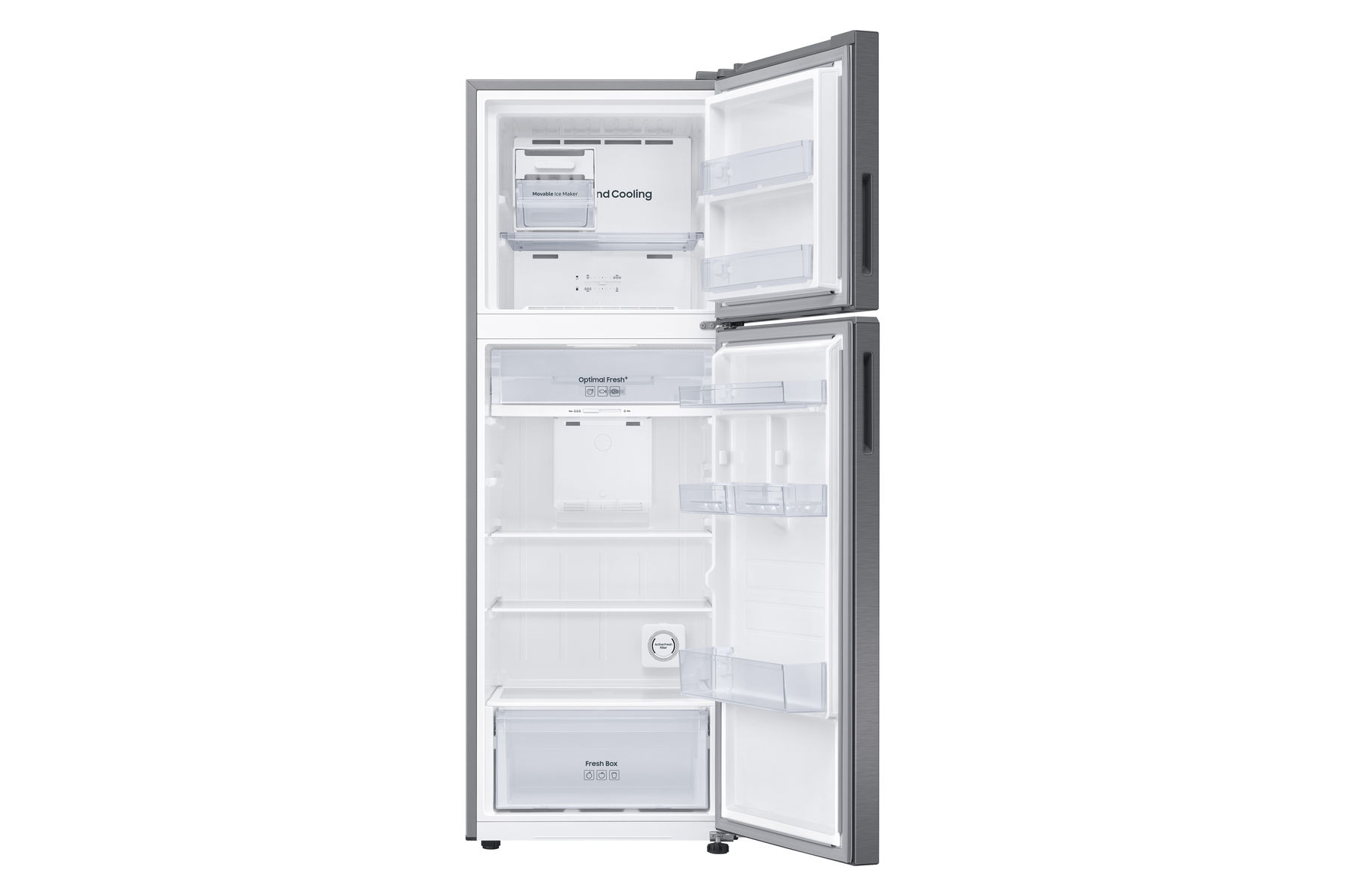 Lodówki-zamrażarka SAMSUNG RT35CG5644S9 Metaliczny