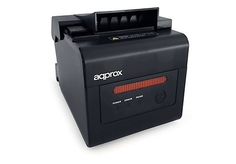 Impresora de etiquetas  - APPPOS80WIFI+LAN APPROX, Térmica, Térmico directo de 203 dpi de resolución, Negro