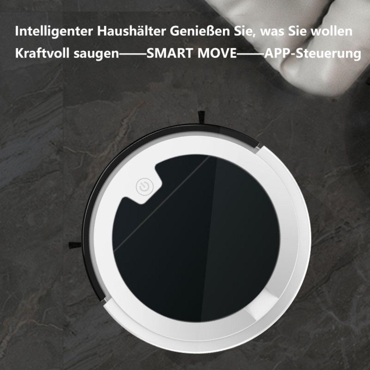 UWOT Vollautomatische Kehrmaschine: Schlank, - Saugroboter Reinigungsassistent USB-Aufladung intelligenter smart