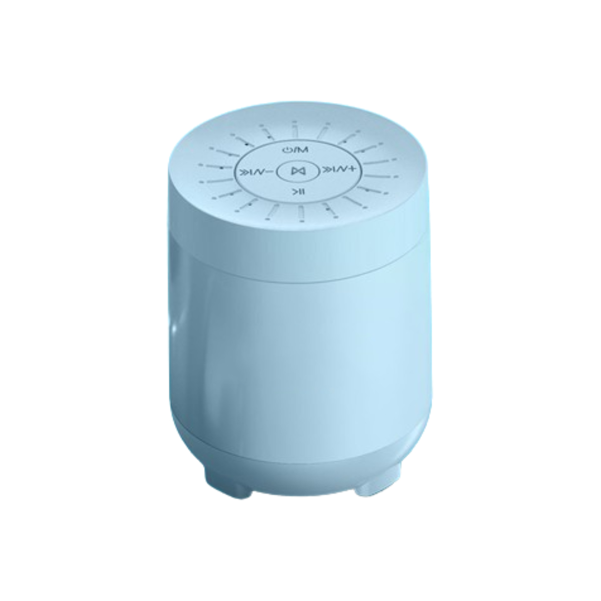 ENBAOXIN Drahtloser Bluetooth-Lautsprecher, und Akkulaufzeit Weiß Bluetooth-Lautsprecher, Kompakt Tragbar, Lange