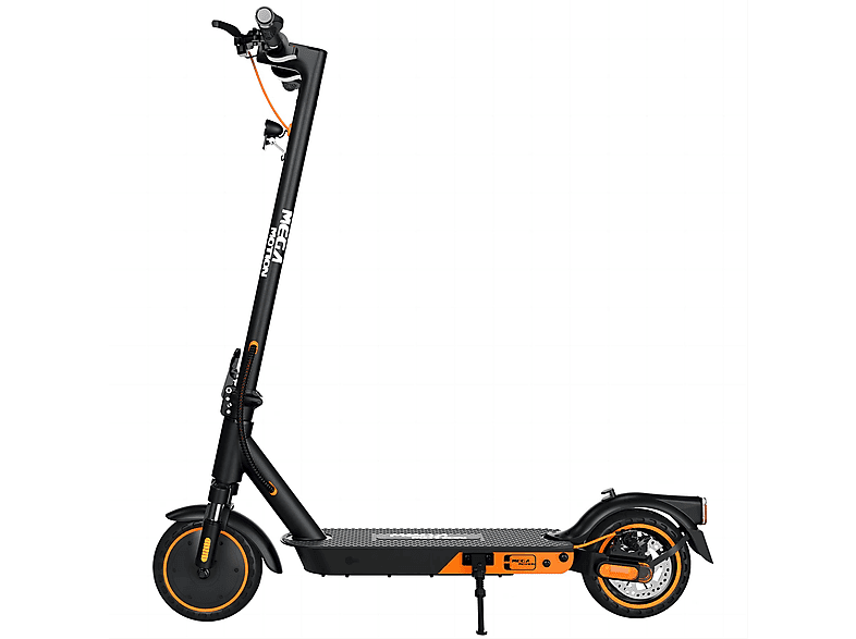 MEGA MOTION Zoll, E-Scooter und mit Straßenzulassung Orange) Schwarz EV85F (8,5