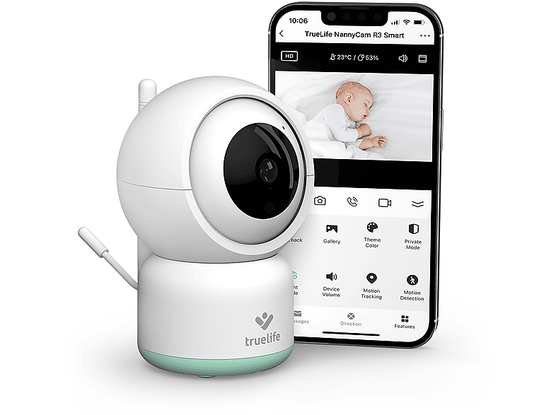 TRUELIFE NannyCam Babyphone Smart R3