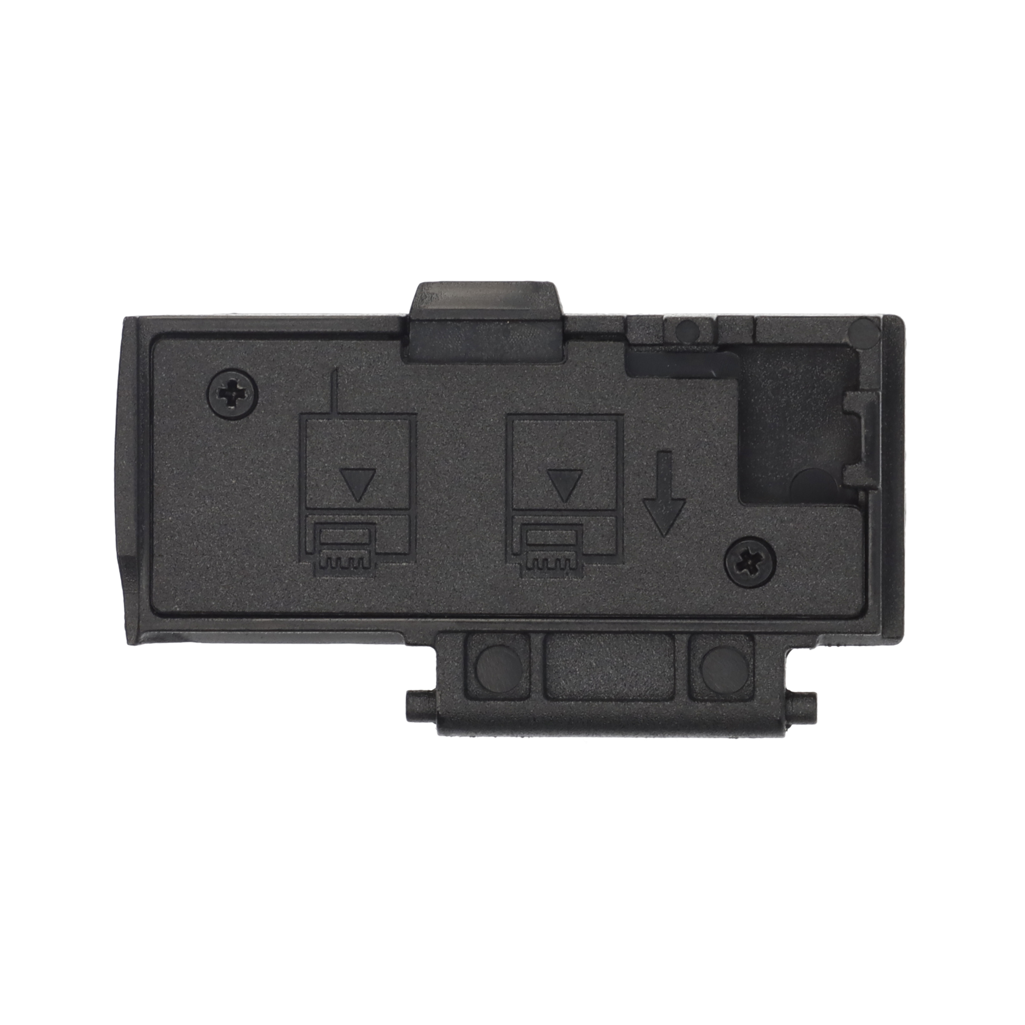 AYEX Batteriefachdeckel 650D Deckel für Canon für Kamera-Akku, Black 700D, EOS