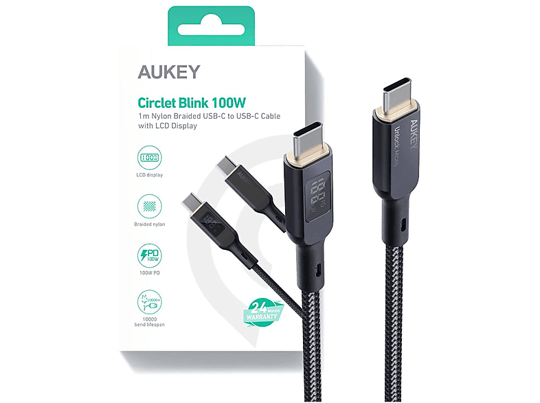 CB-MCC102 USB-C-Kabel AUKEY