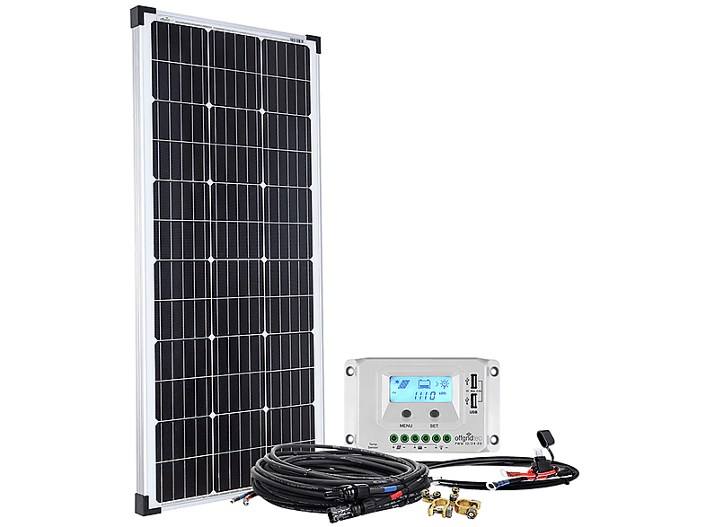 Solaranlage 100W 12V OFFGRIDTEC basicPremium-L