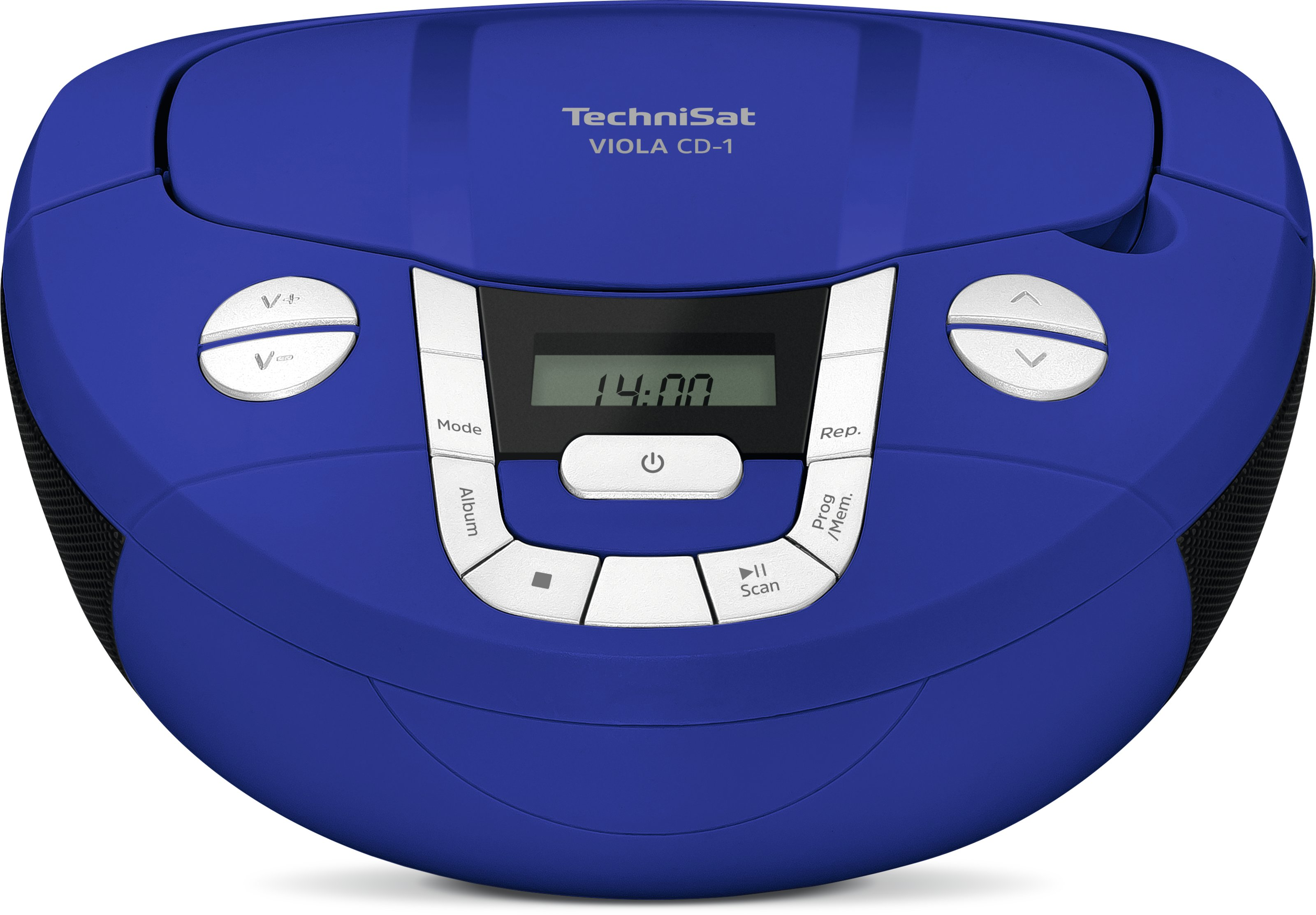 AM, TECHNISAT CD-Player, CD-1 FM, blau VIOLA