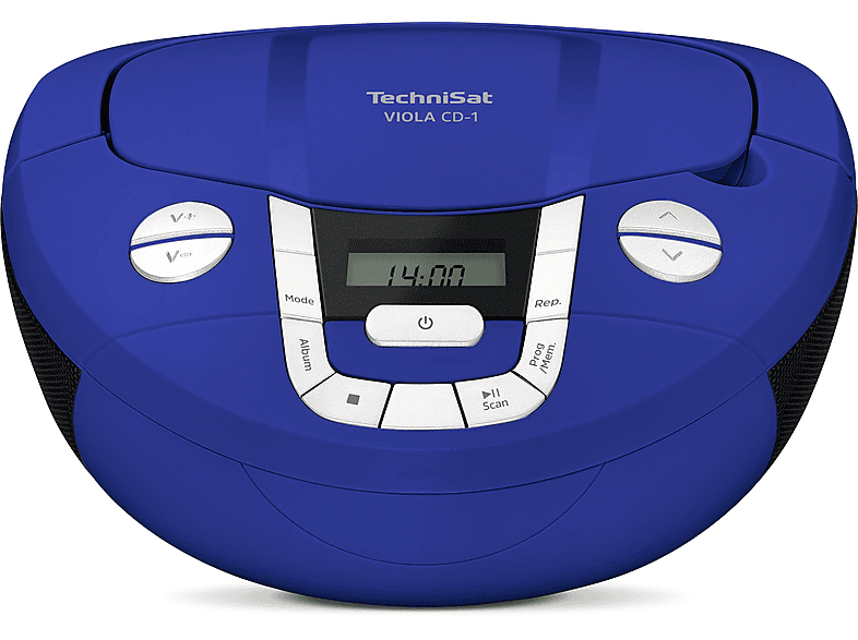 TECHNISAT VIOLA CD-1 CD-Player, AM, FM, blau