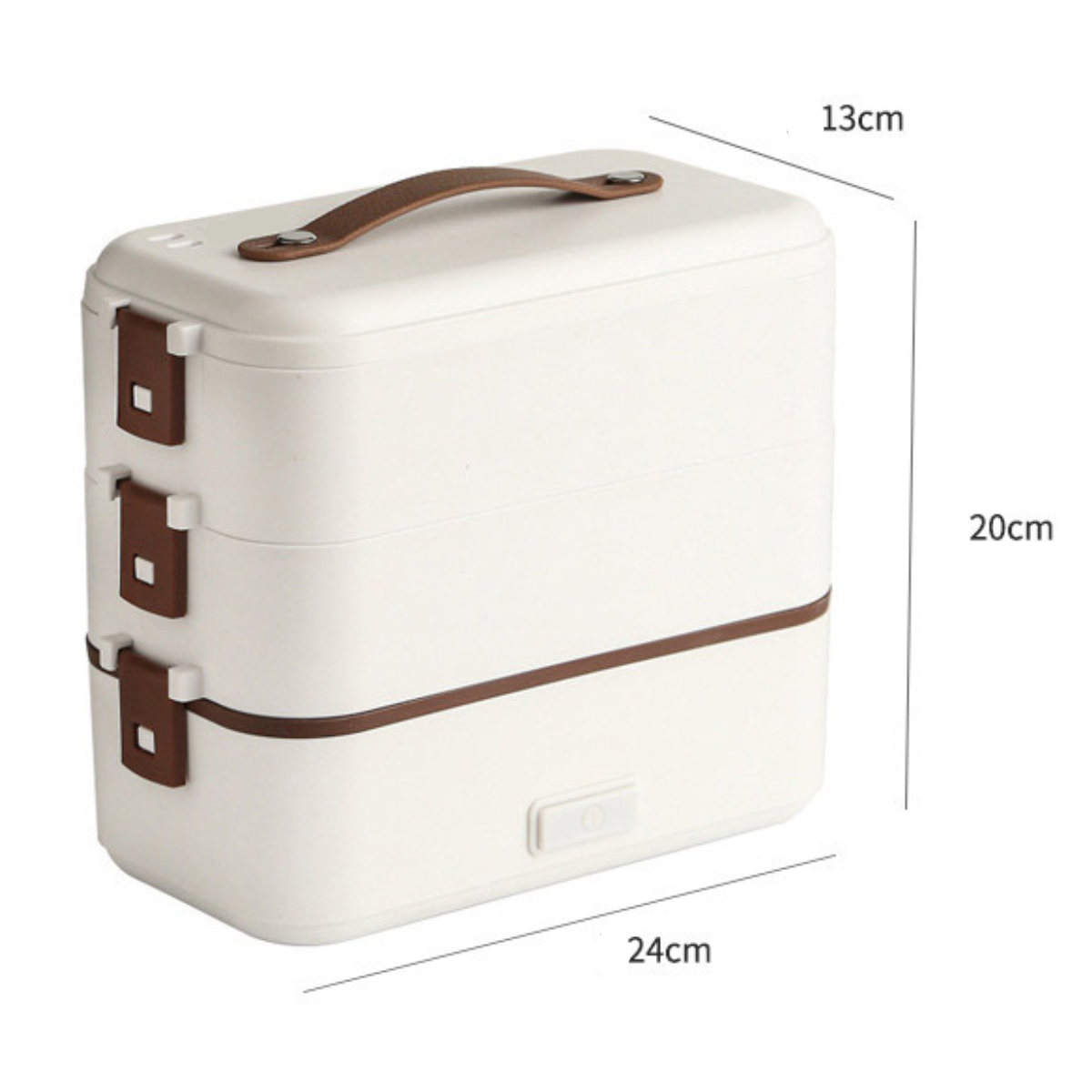 Lunch-Box Erwärmung, schnelle leicht isolierte tragbar&langlebig, UWOT reinigen zu dreischichtige 300W Lunchbox: