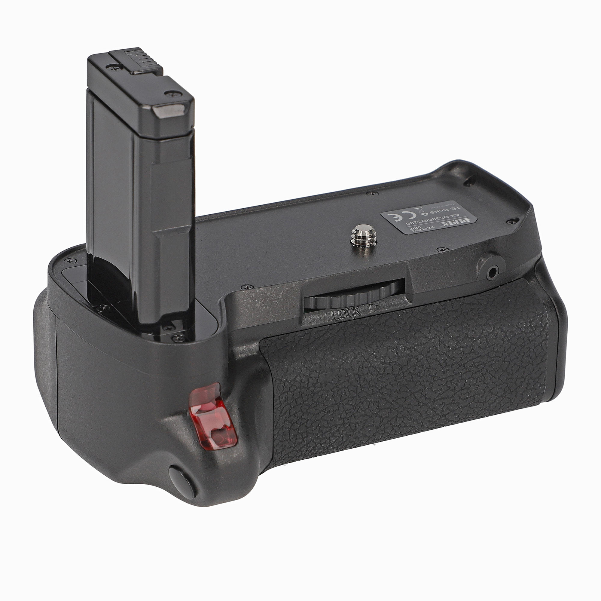 AYEX Batteriegriff Nikon D3100 IR-Auslöser D5300 D3300 Batteriegriff, BG-2F, mit Black D3200 wie