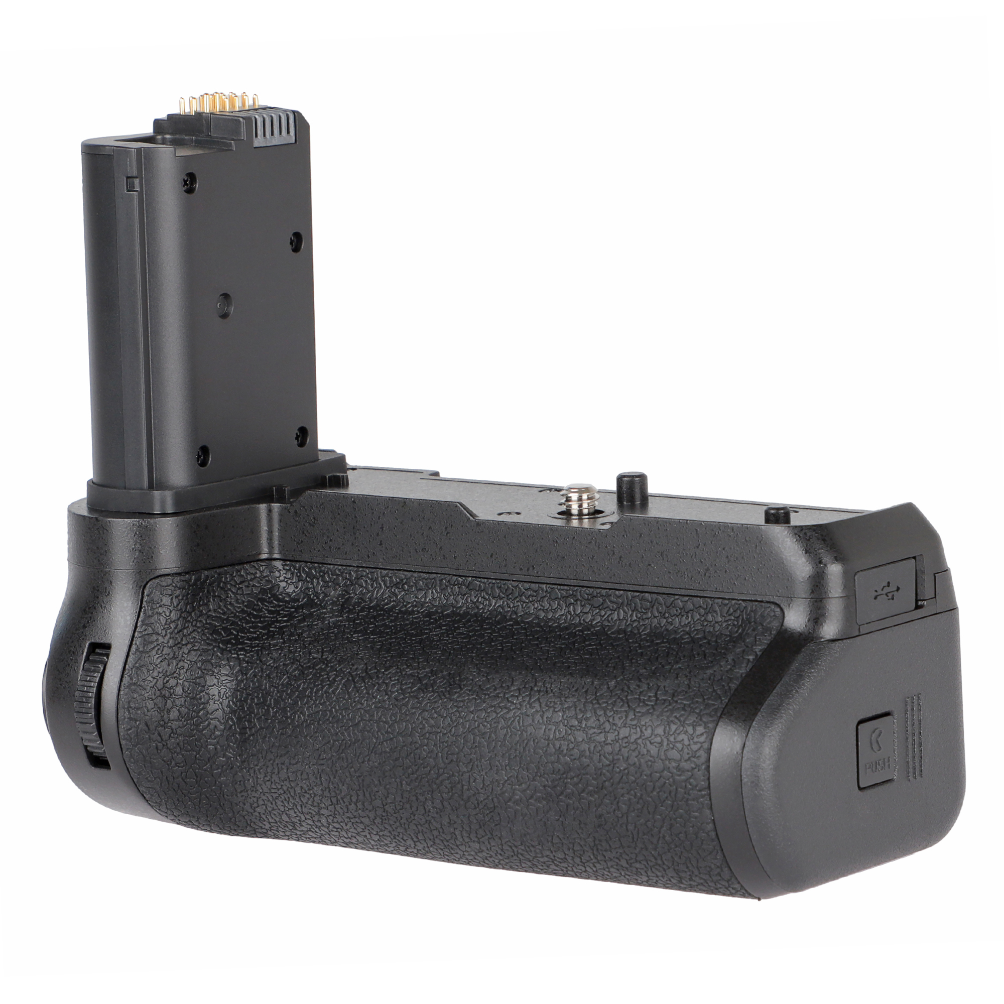 AYEX Batteriegriff Anschluss Hochformat, optimal USB-C Z6II Nikon Batteriegriff, Z7II für Black MB-N11 wie