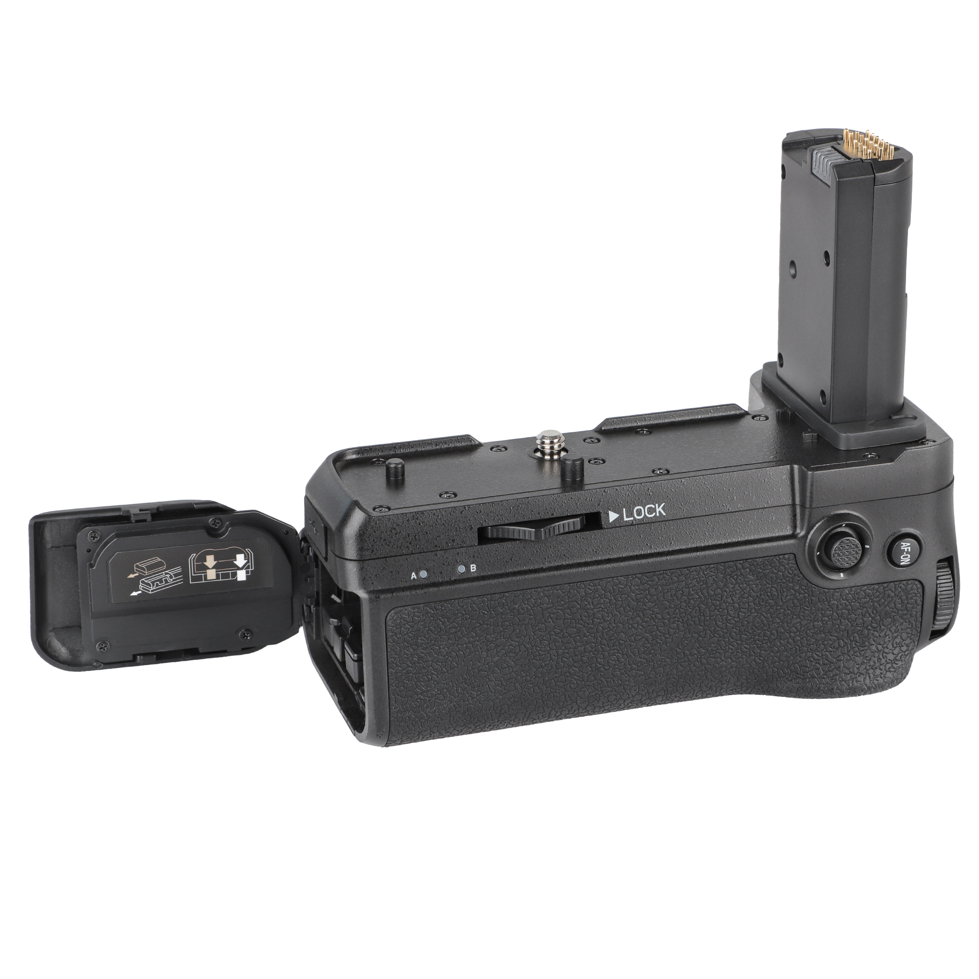 Z7II für Anschluss Batteriegriff, Black Batteriegriff wie Nikon AYEX Hochformat, MB-N11 Z6II USB-C optimal