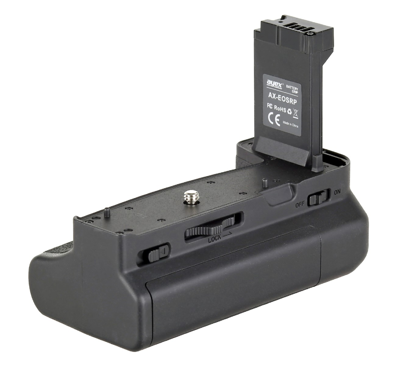 Batteriegrifff mit EG-E1, Batteriegriff, ähnlich AYEX RP Handgriff Canon Auslöseknopf Black R8 EOS