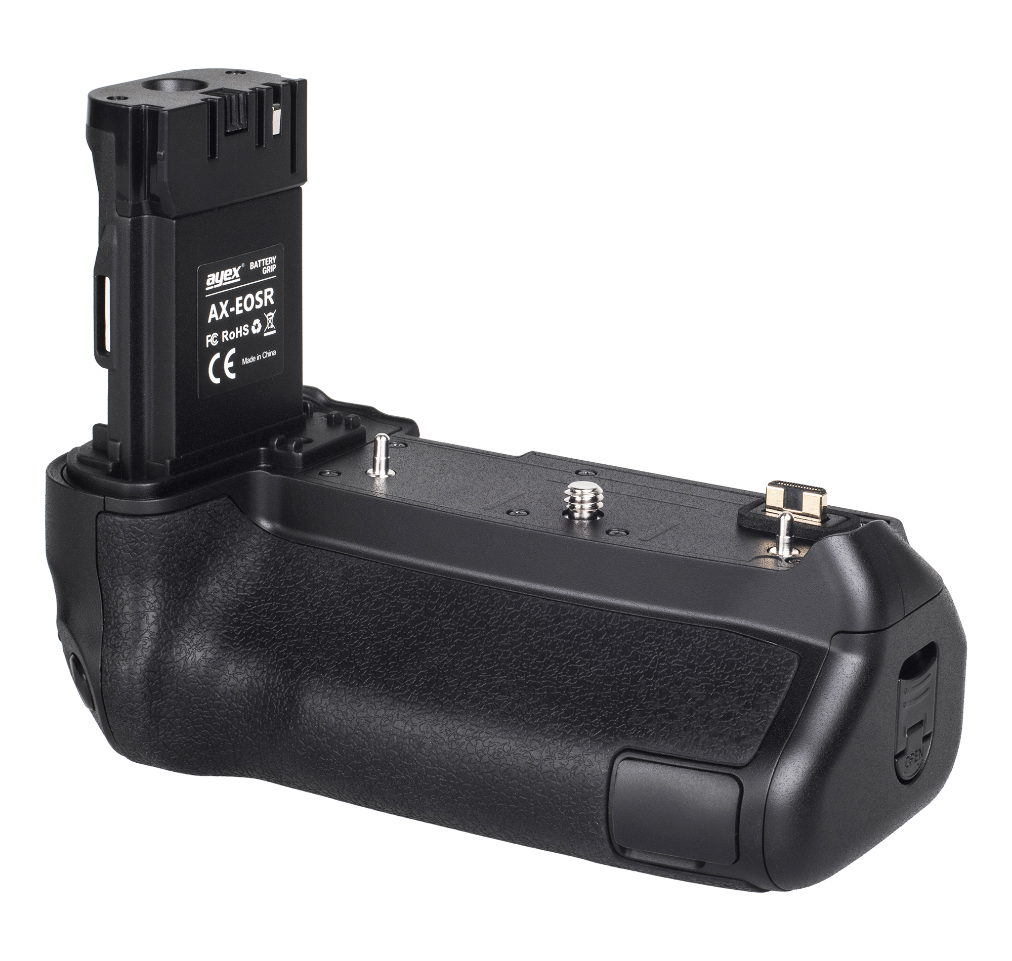 Handgriff Canon BG-E22 R Ladefunktion + Netzteil, mit USB-C Batteriegriff EOS Black kompakter AYEX Batteriegriff, Ra