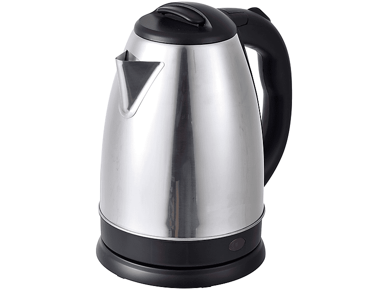 CHEFFINGER 1,8L Wasserkocher, Silber-Schwarz