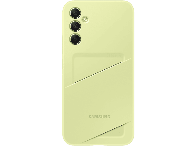 SAMSUNG Galaxy A34 Fall - Card Slot Fall - Kalk, Backcover, Samsung, Galaxy A34, Grün