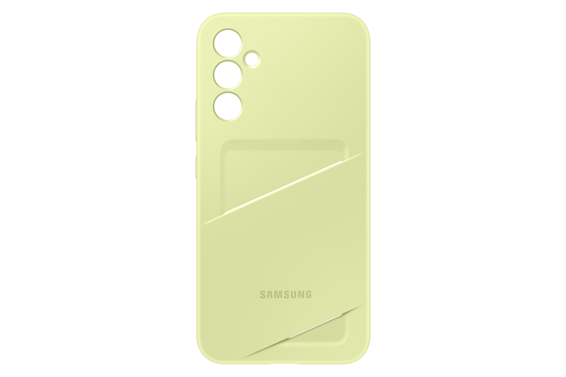 - Kalk, Galaxy Fall Slot - Galaxy A34, Card Fall A34 Backcover, Grün Samsung, SAMSUNG